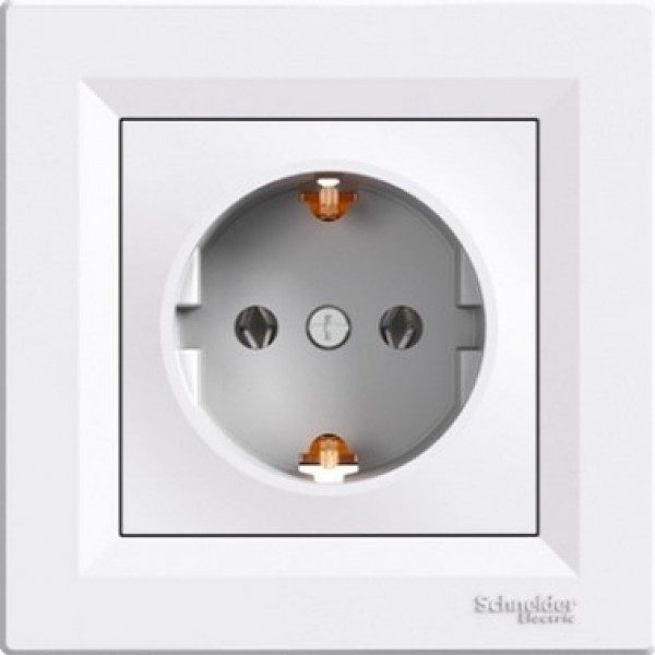 PRIZA 2P+E Schneider (Alb) EPH2900121 Asfora